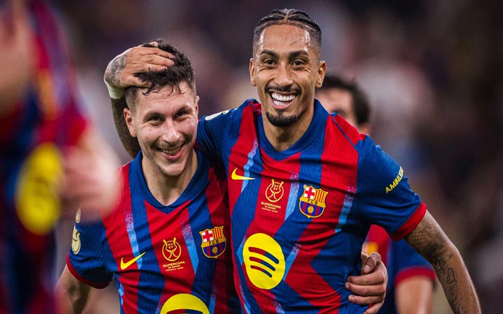 ১৬ মিনিটের মাঝে ৪ গোল, বড় জয়ে ফাইনালে বার্সেলোনা