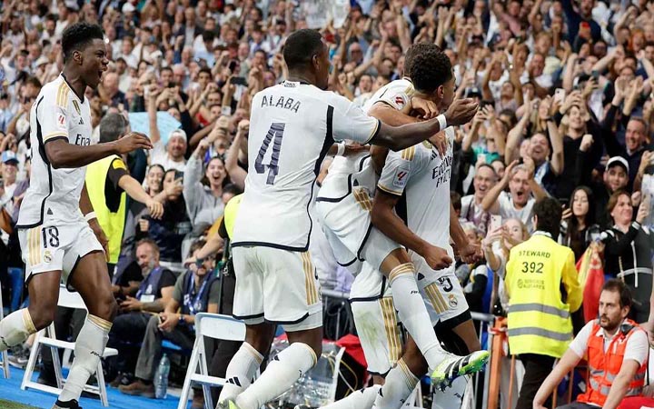 রিয়াল মাদ্রিদের ম্যাচসহ টিভিতে আজকের খেলা