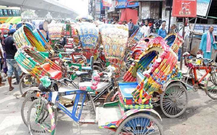যশোরে বন্ধ হচ্ছে লাইসেন্সবিহীন রিকশা-ভ্যান