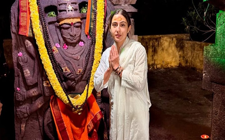 মন্দিরে গিয়ে ফের কটাক্ষের শিকার সারা আলী
