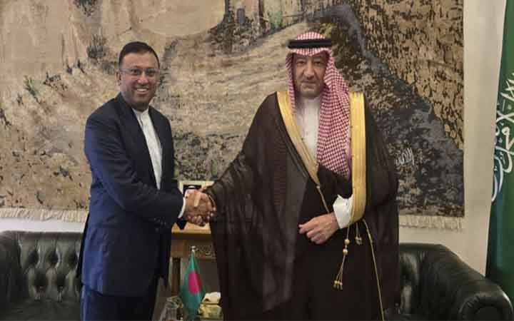 সৌদি নেতৃত্বের প্রতি সংহতি ঢাকার