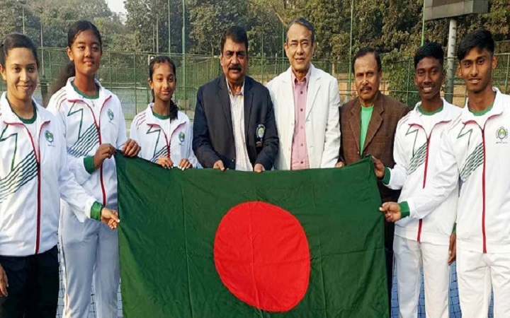শ্রীলঙ্কায় যাচ্ছে বাংলাদেশ জুনিয়র টেনিস দল