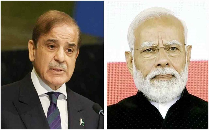 নরেন্দ্র মোদিকে ধন্যবাদ জানালেন শেহবাজ শরিফ