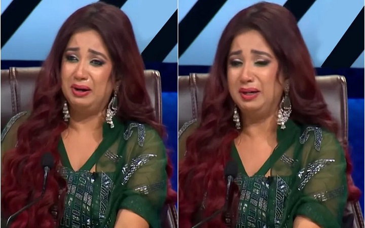 গান শুনে হাউমাউ করে কাঁদলেন শ্রেয়া ঘোষাল
