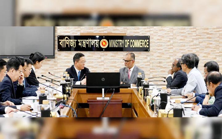 বাণিজ্য উপদেষ্টার সঙ্গে চীনের ইউনান প্রদেশের গভর্নরের সাক্ষাৎ