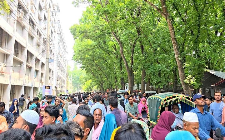 রাবির ‘বি’ ইউনিট ভর্তি পরীক্ষায় উপস্থিতির হার ৮২.৮২%
