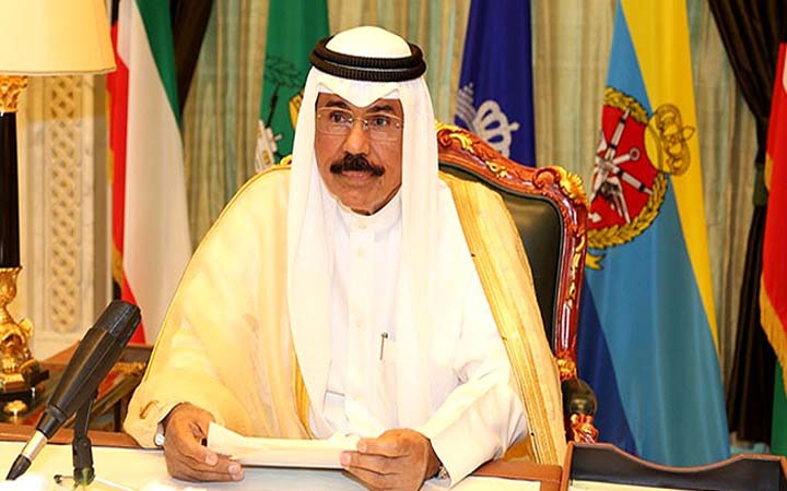 কুয়েতের নতুন আমির শেখ নওয়াফ আল-আহমদ আল সাবাহ