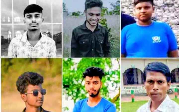 শেরপুরে মিছিলের প্রস্তুতির সময় নিষিদ্ধ ছাত্রলীগের ৬ নেতা গ্রেফতার