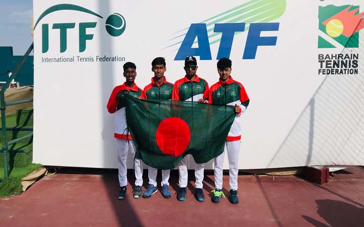 বিশ্ব জুনিয়র টেনিসের মূল পর্বে বাংলাদেশ !