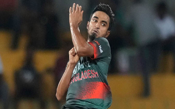 ম্যাচসেরা তানজিম হাসান সাকিব