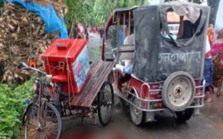 পঞ্চগড়ে নসিমন-ভ্যান সংঘর্ষে আইসক্রিম বিক্রেতা নিহত