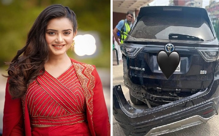 সড়ক দুর্ঘটনায় আহত তানজিন তিশা