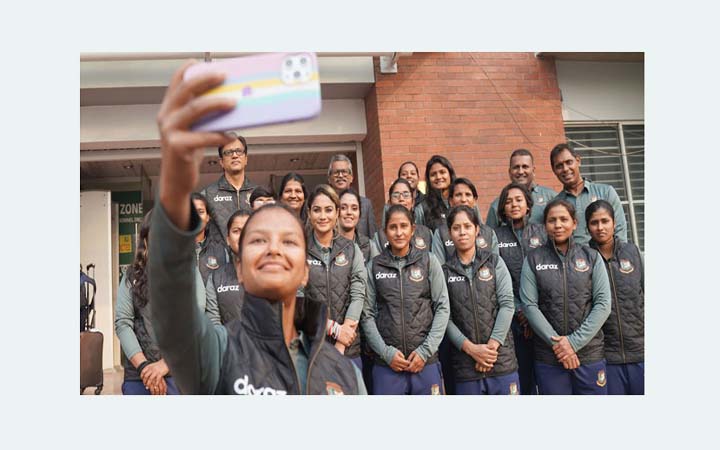 বিশ্বকাপ খেলতে গেলো বাংলাদেশ নারী দল