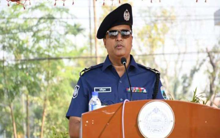 দ্বিতীয়বারেও রাজশাহী রেঞ্জের শ্রেষ্ঠ পাবনার পুলিশ সুপার মহিবুল ইসলাম খান