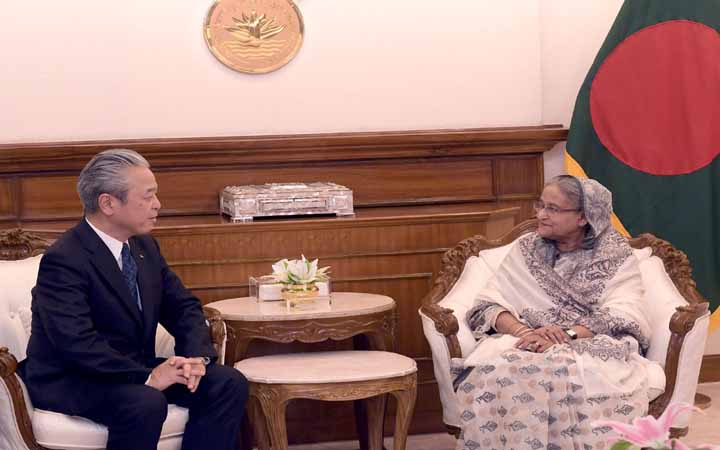বিদ্যুৎ খাতে আরো জাপানী বিনিয়োগের প্রত্যাশা প্রধানমন্ত্রীর