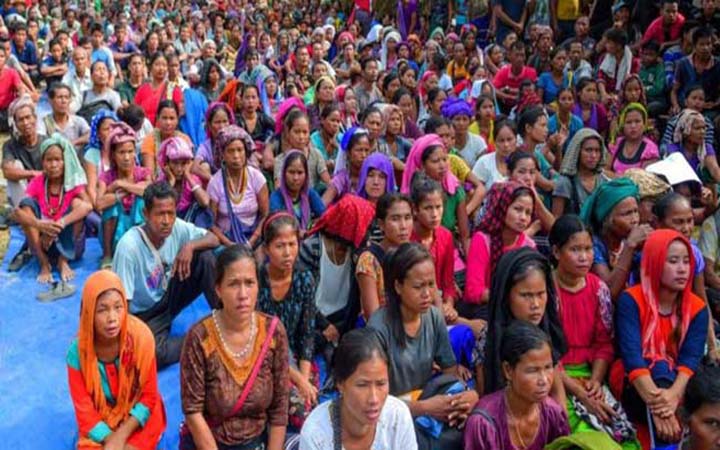 ত্রিপুরায় বিক্ষোভকারীদের ওপরে গুলি, নিহত ১