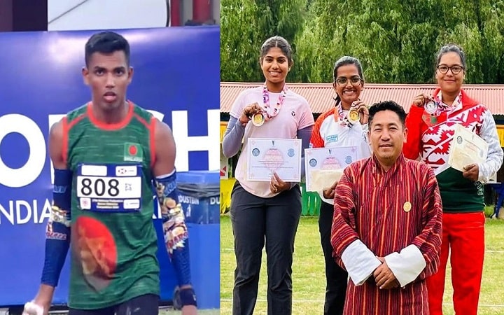 ভারতে অ্যাথলেটিক্সে রেকর্ড, ভূটানে আরচ্যারিতে রৌপ্য