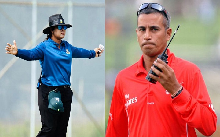 নারী বিশ্বকাপ বাছাইয়ে দুই বাংলাদেশি আম্পায়ার