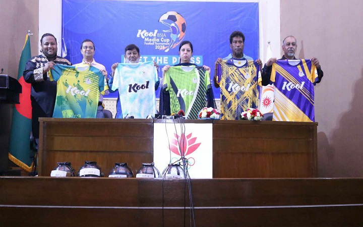 বিএসজেএ মিডিয়া কাপ ফুটবল টুর্নামেন্টের ড্র