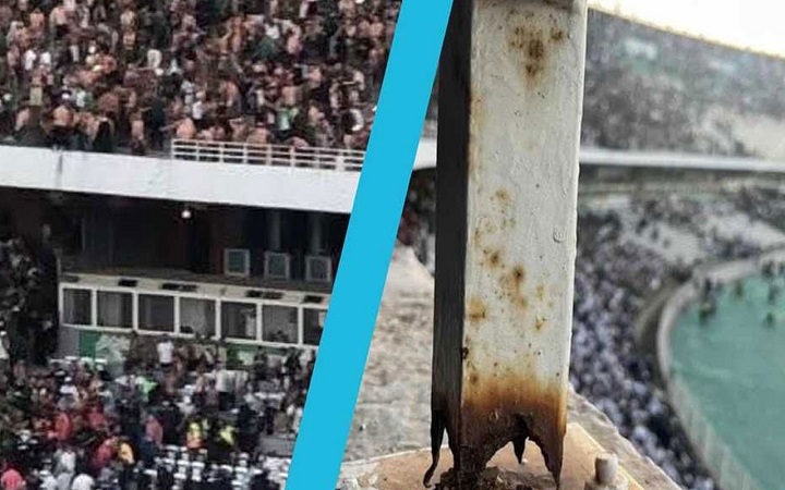 ফুটবল মাঠে এক দর্শকের মৃত্যু