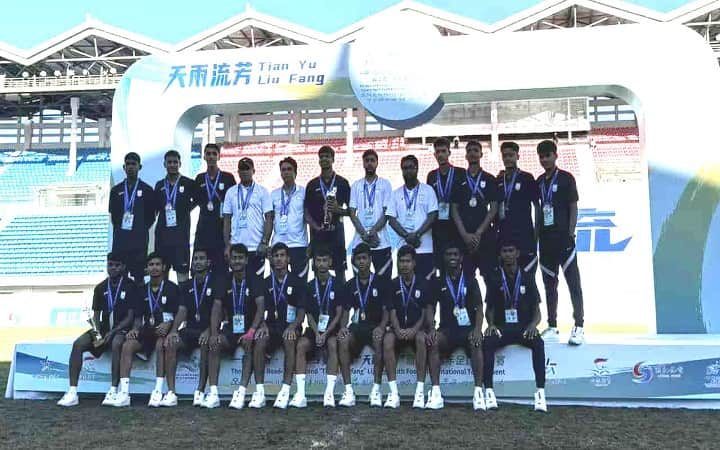 চীনে রানার্স আপ বাফুফে একাডেমি, গোল্ডেন বুট তাহসানের