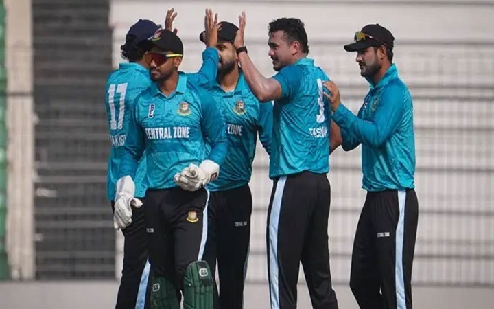 শান্তদের হারিয়ে বিসিএল চ্যাম্পিয়ন সেন্ট্রাল জোন