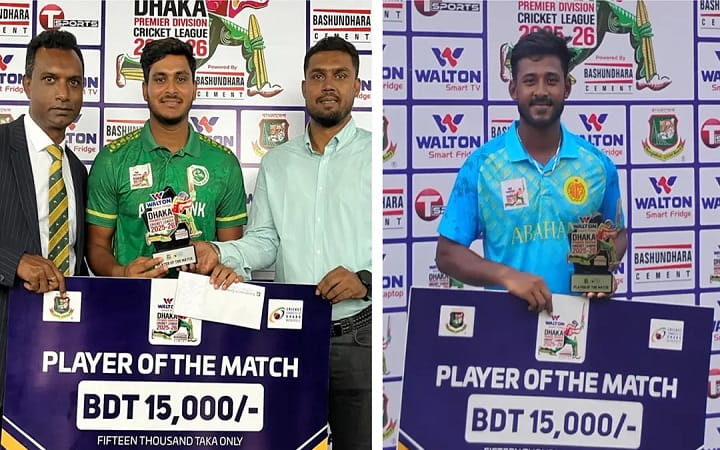 আলিস-মৃত্যুঞ্জয়ের ৬, রাব্বির ৫ এবং রবিনের সেঞ্চুরি