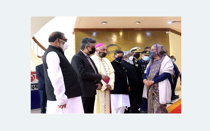 মালদ্বীপের উদ্দেশে প্রধানমন্ত্রীর ঢাকা ত্যাগ