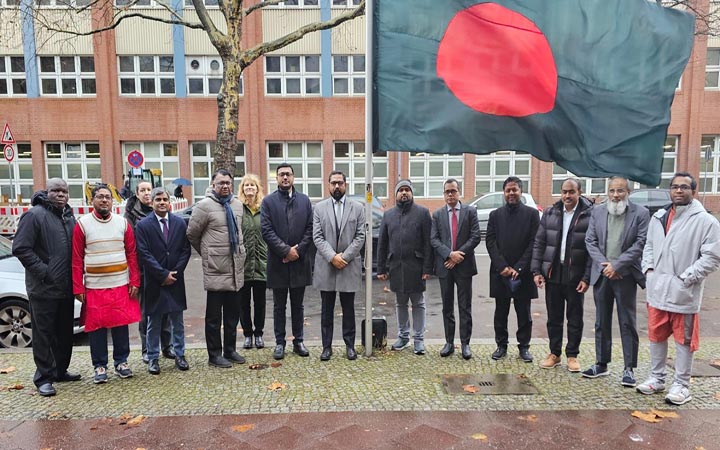 বার্লিনে বাংলাদেশ দূতাবাসে মহান বিজয় দিবস উদযাপন