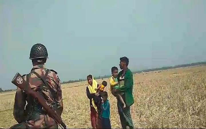 রোহিঙ্গার অনুপ্রবেশ ঠেকাল বিজিবি