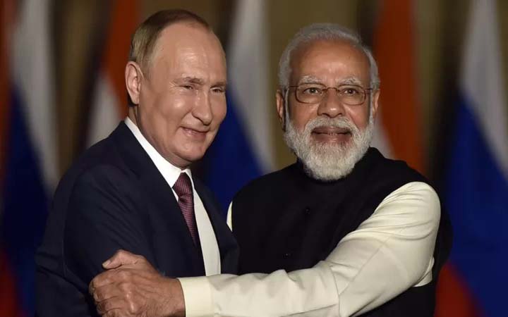 ইউক্রেন রাশিয়া যুদ্ধ : কোয়াড জোটে ক্রমশ একঘরে ভারত