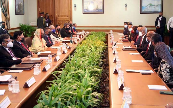 বাংলাদেশ-মালদ্বীপ সম্পর্ক নতুন উচ্চতায় নিয়ে যেতে ৩ চুক্তি সই