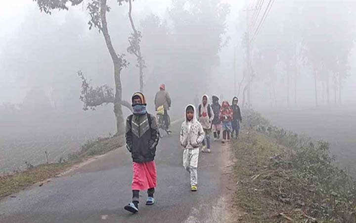 কুড়িগ্রামে ফের তাপমাত্রা ৮.৫ ডিগ্রি সেলসিয়াস, শিক্ষা প্রতিষ্ঠান বন্ধ