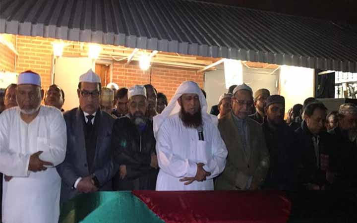 নিউইয়র্কে খোকার প্রথম জানাজা সম্পন্ন