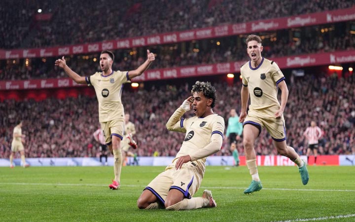 ইয়ামালের গোলে ফের ব্যবধান বাড়াল বার্সেলোনা