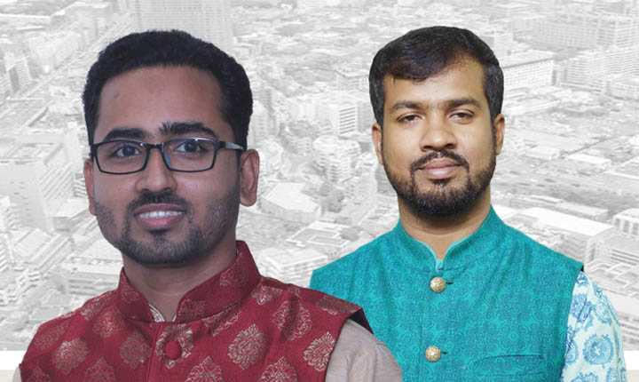 কাঠপেন্সিল সাহিত্য সংসদের সভাপতি সীমান্ত আকরাম, সম্পাদক ইয়াসিন মাহমুদ