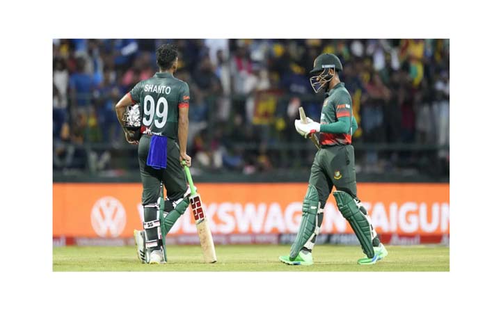এশিয়া কাপ : ১৬৪ রানে থেমে গেল বাংলাদেশ