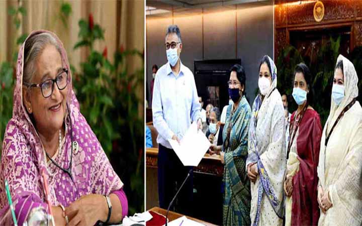 ত্রাণ তহবিলের জন্য ১৬৫ কোটি টাকা অনুদান গ্রহণ করলেন প্রধানমন্ত্রী